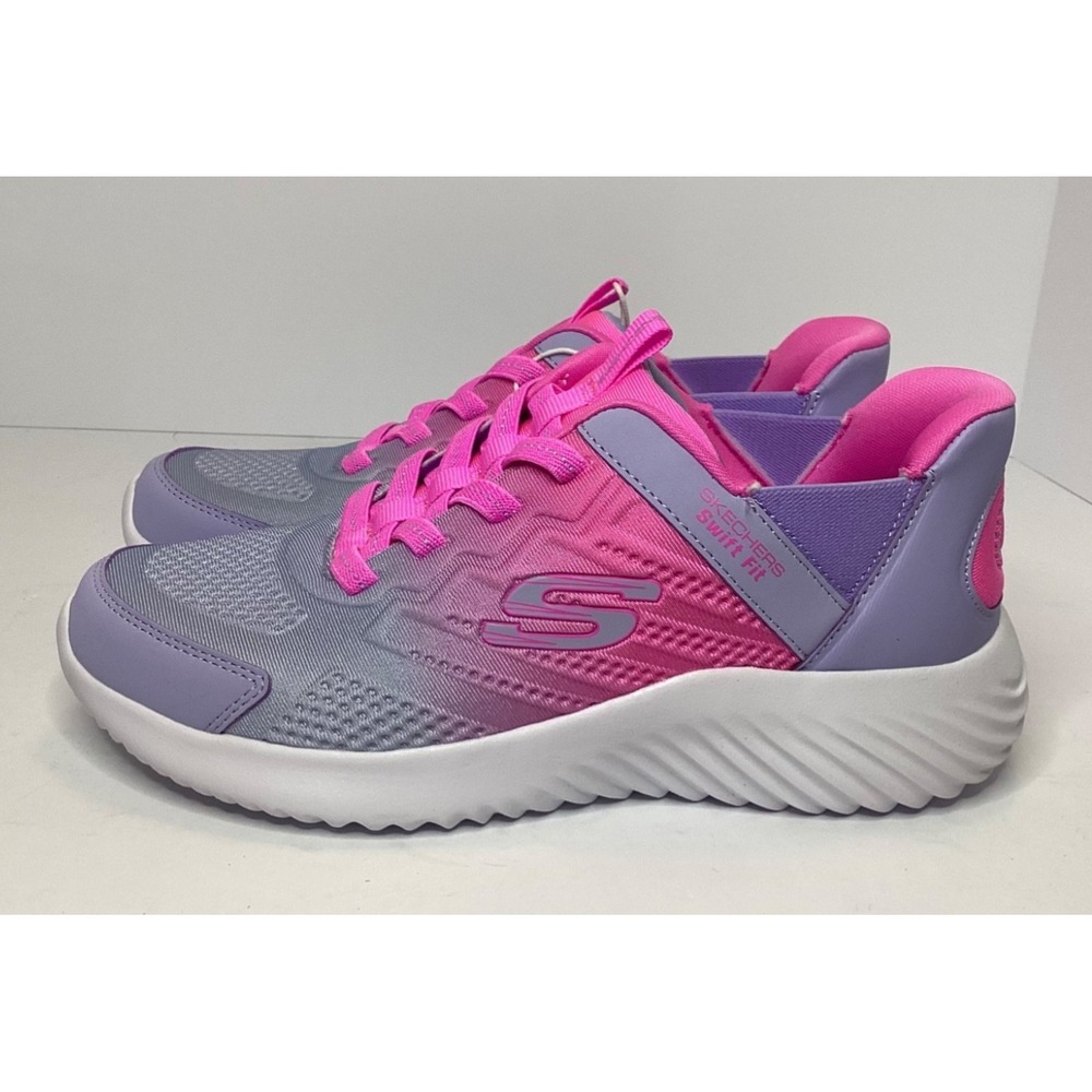Skechers Hands Free Swift Fit Pink SIze  4 Girls NEW